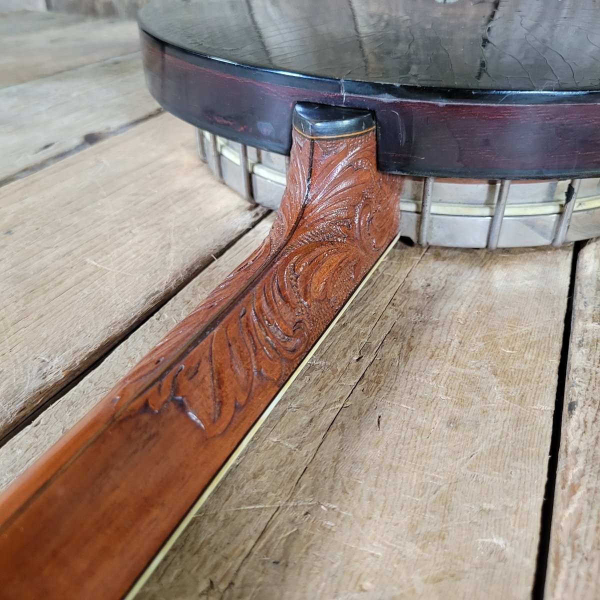 Vega Tubaphone No 3 Plectrum Banjo 1927 Needs Work - Mahar's Vintage Guitars