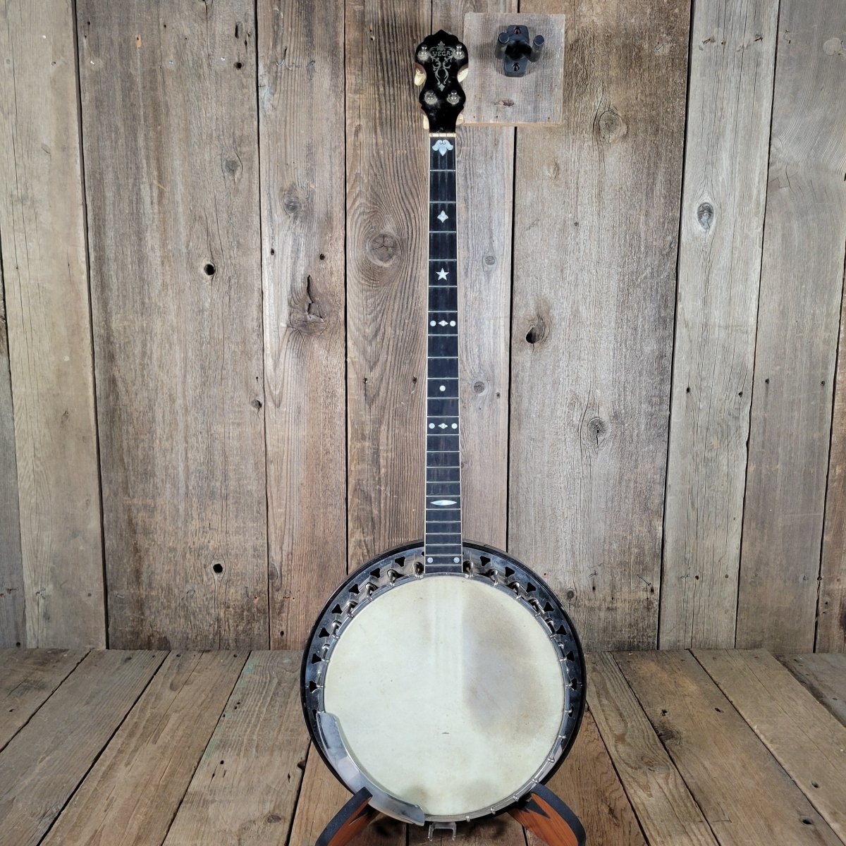 Vega Tubaphone No 3 Plectrum Banjo 1927 Needs Work - Mahar's Vintage Guitars
