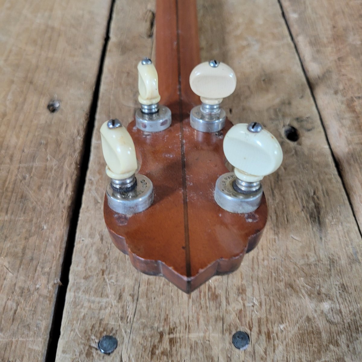 Vega Tubaphone No 3 Plectrum Banjo 1927 Needs Work - Mahar's Vintage Guitars