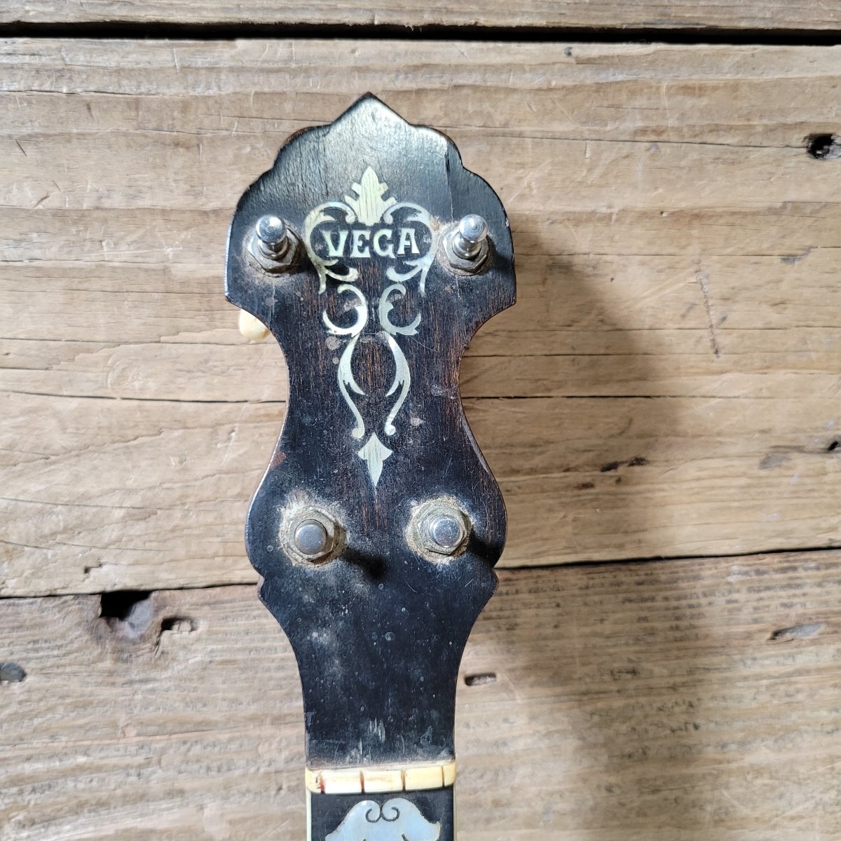 Vega Tubaphone No 3 Plectrum Banjo 1927 Needs Work - Mahar's Vintage Guitars