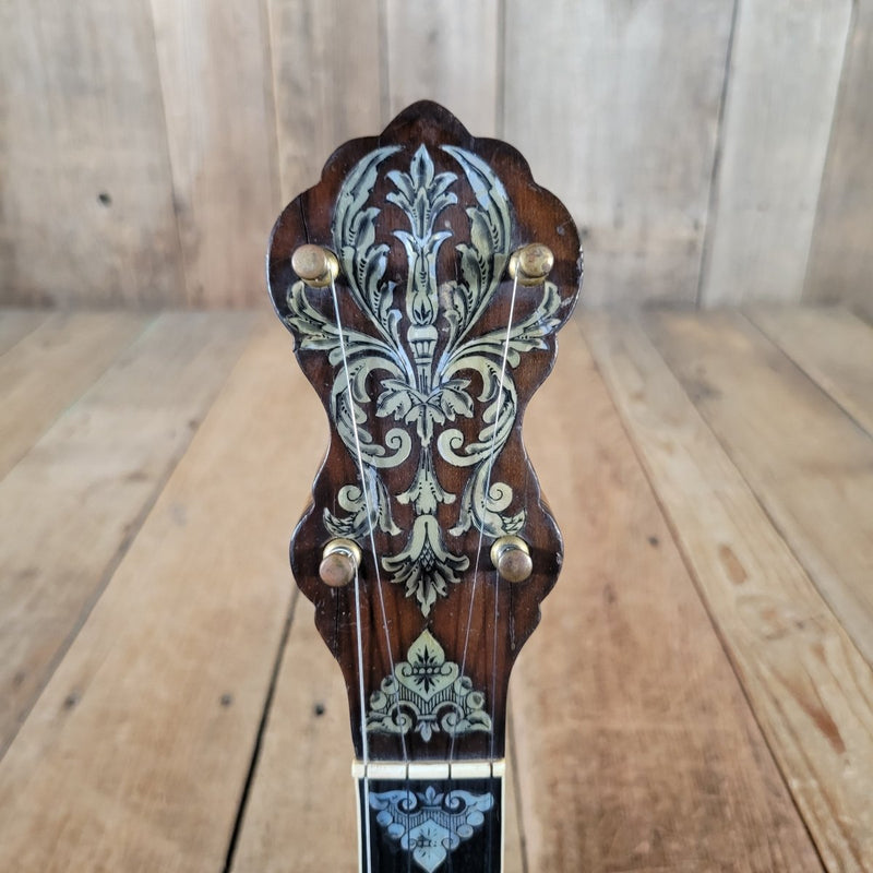 Vega Whyte Laydie No. 7 5 String Banjo Original Case Fairbanks 1906 - 1907 - Mahar's Vintage Guitars