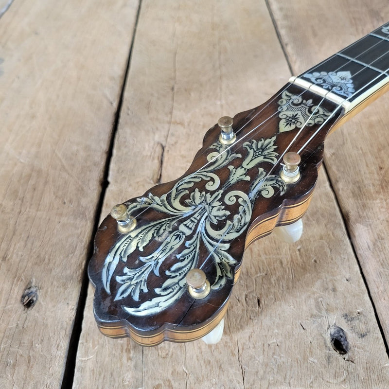 Vega Whyte Laydie No. 7 5 String Banjo Original Case Fairbanks 1906 - 1907 - Mahar's Vintage Guitars