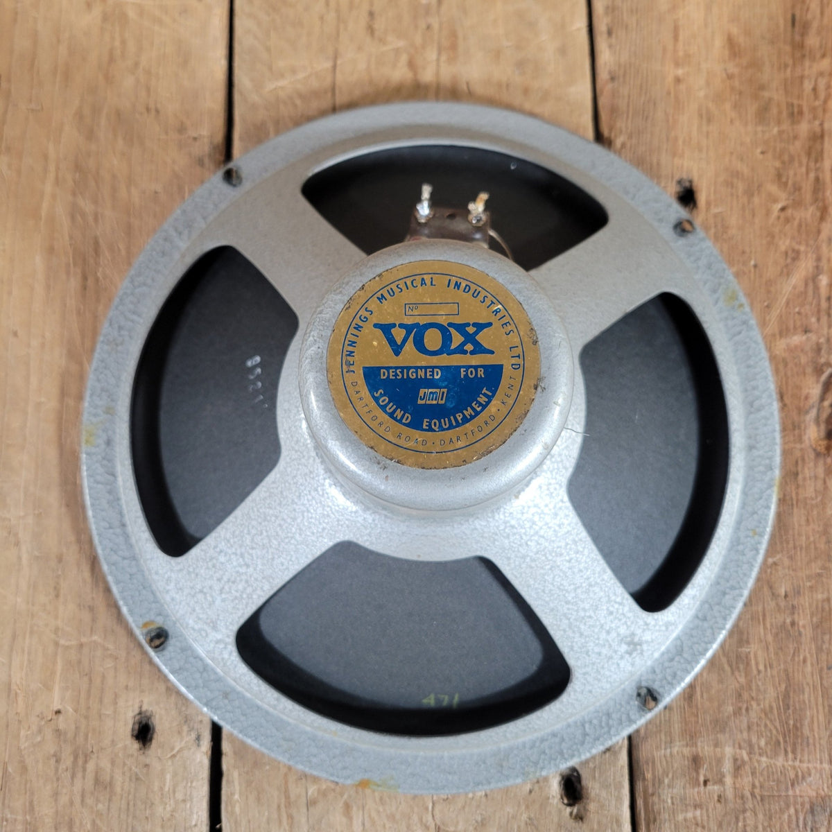 Vox 10" Elac Guitar Amp Speaker 1960s AC - 10 - Mahar's Vintage Guitars