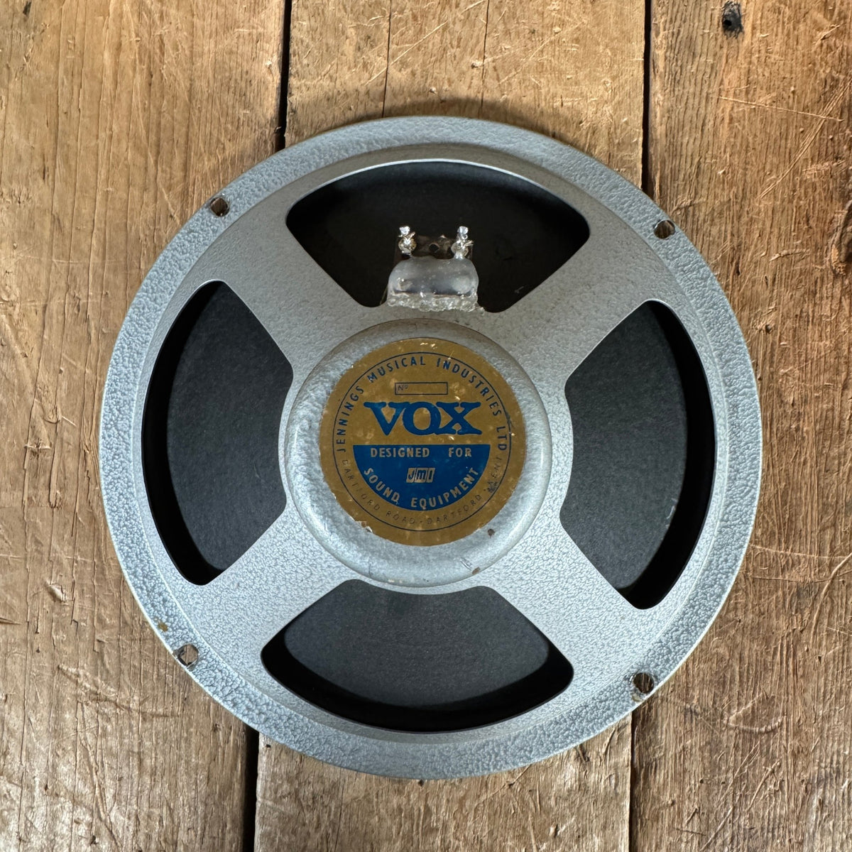 Vox 10" Vintage Guitar Amp Speaker Silver Elac AC - 10 1964 1965 - Mahar's Vintage Guitars