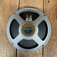 Vox 10" Vintage Guitar Amp Speaker Silver Elac AC - 10 1964 1965 - Mahar's Vintage Guitars