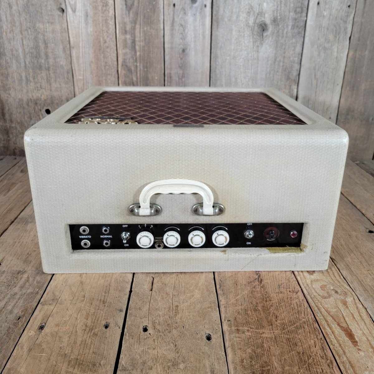 Vox 1960 AC30 TV Front EL34 Single 12" 4072 Blue Diamond w/ Original Cover Excellent - Mahar's Vintage Guitars