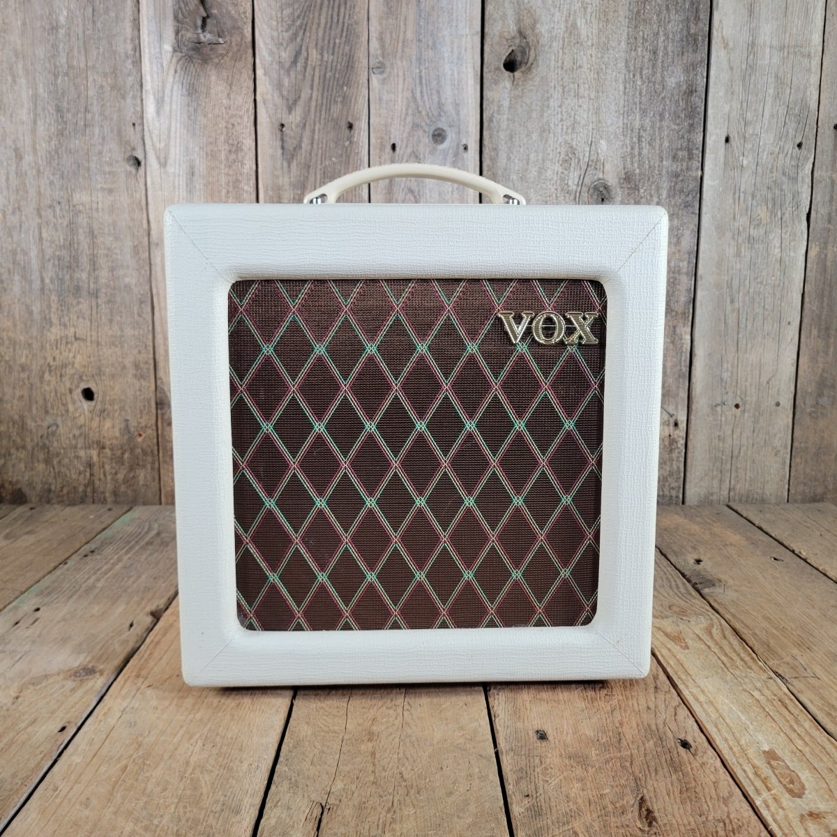 Vox 2011 AC4TV 4-Watt 1x10" Combo Amp, White, Near Mint - Mahar's Vintage Guitars