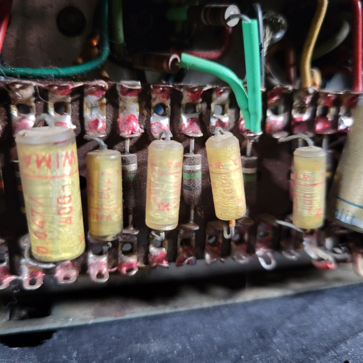 Vox AC - 30 Fawn 1961 - Mahar's Vintage Guitars