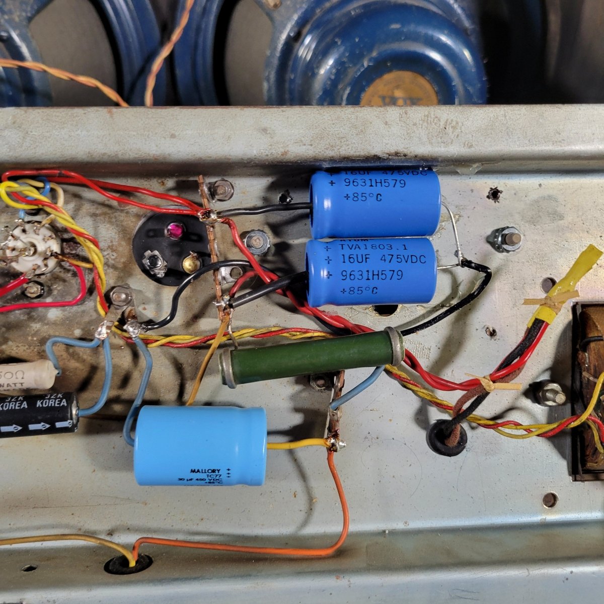 Vox AC - 30 Fawn 1961 - Mahar's Vintage Guitars