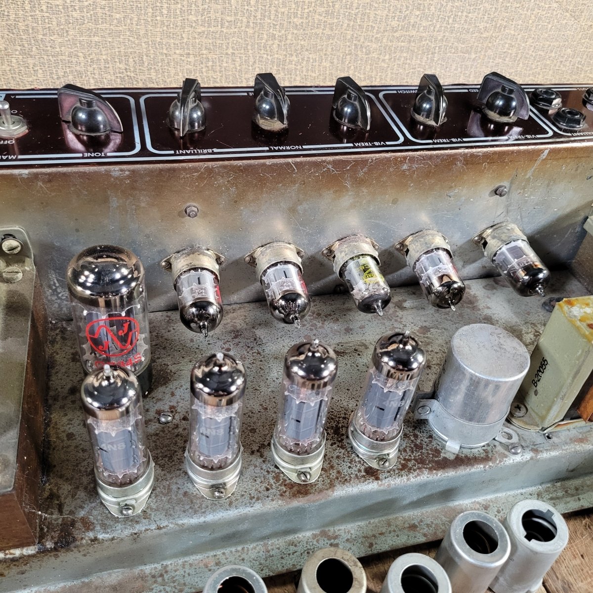 Vox AC - 30 Fawn 1961 - Mahar's Vintage Guitars