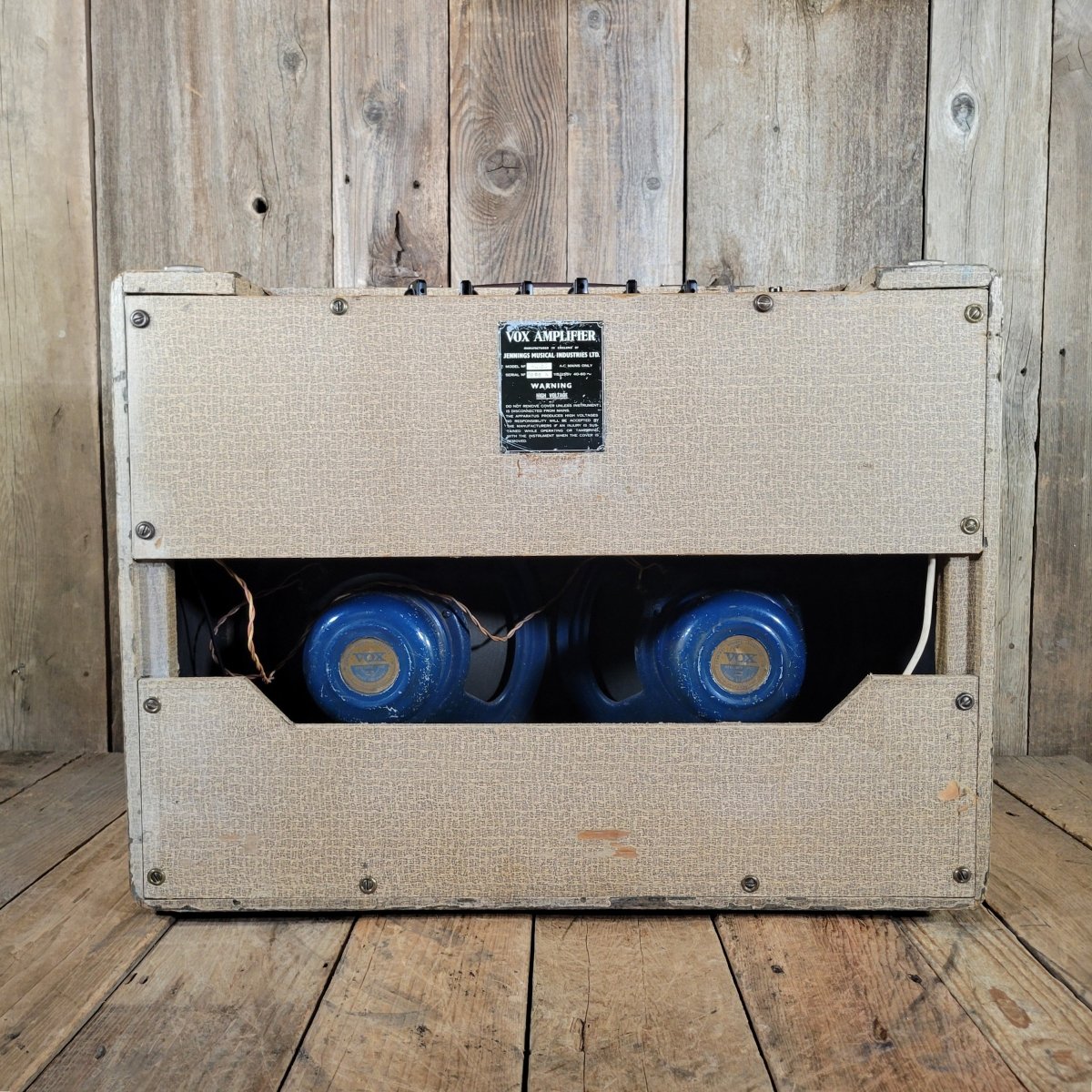 Vox AC - 30 Fawn 1961 - Mahar's Vintage Guitars