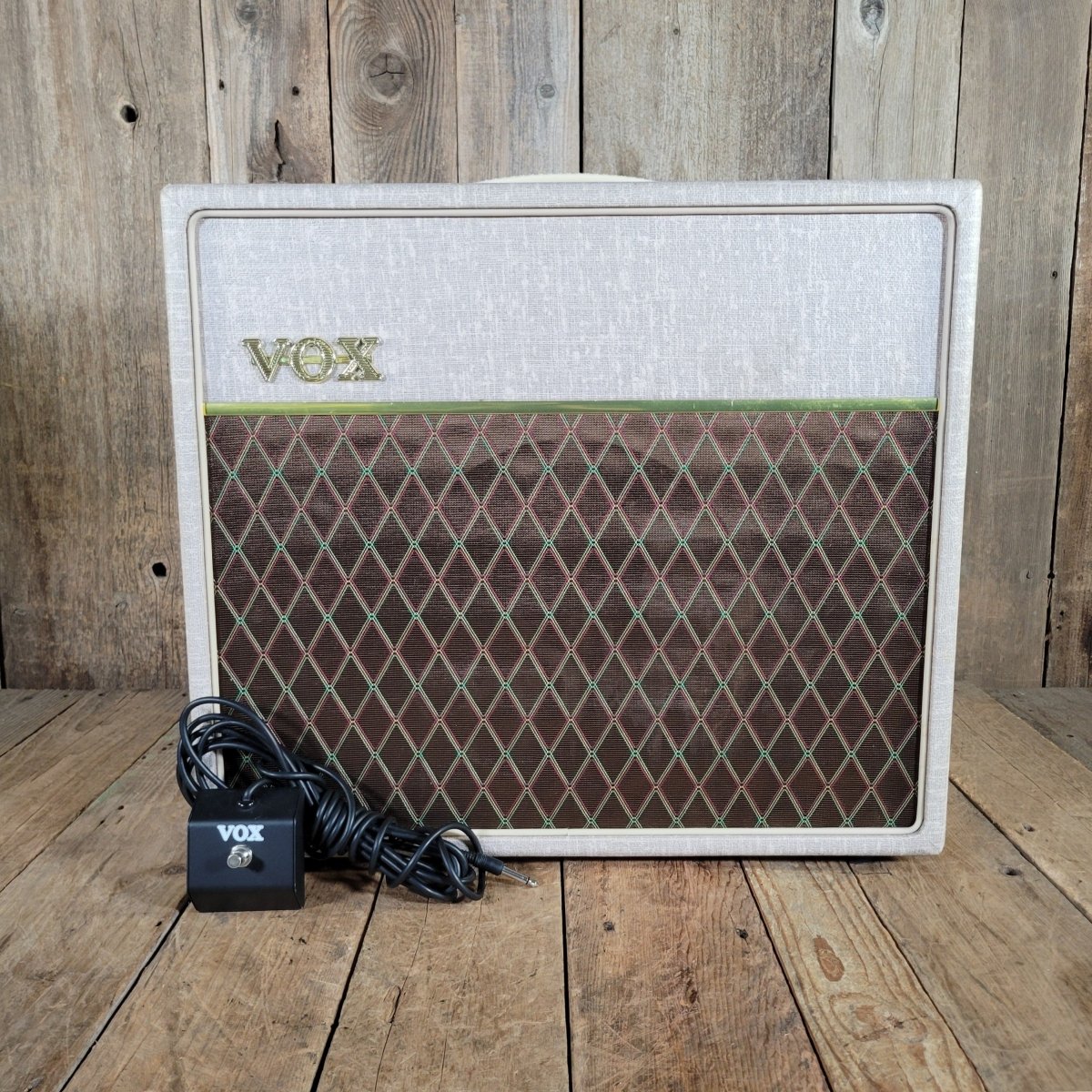 Vox AC15HW1X Hand Wired w/ Footswitch & Cover - Mahar's Vintage Guitars