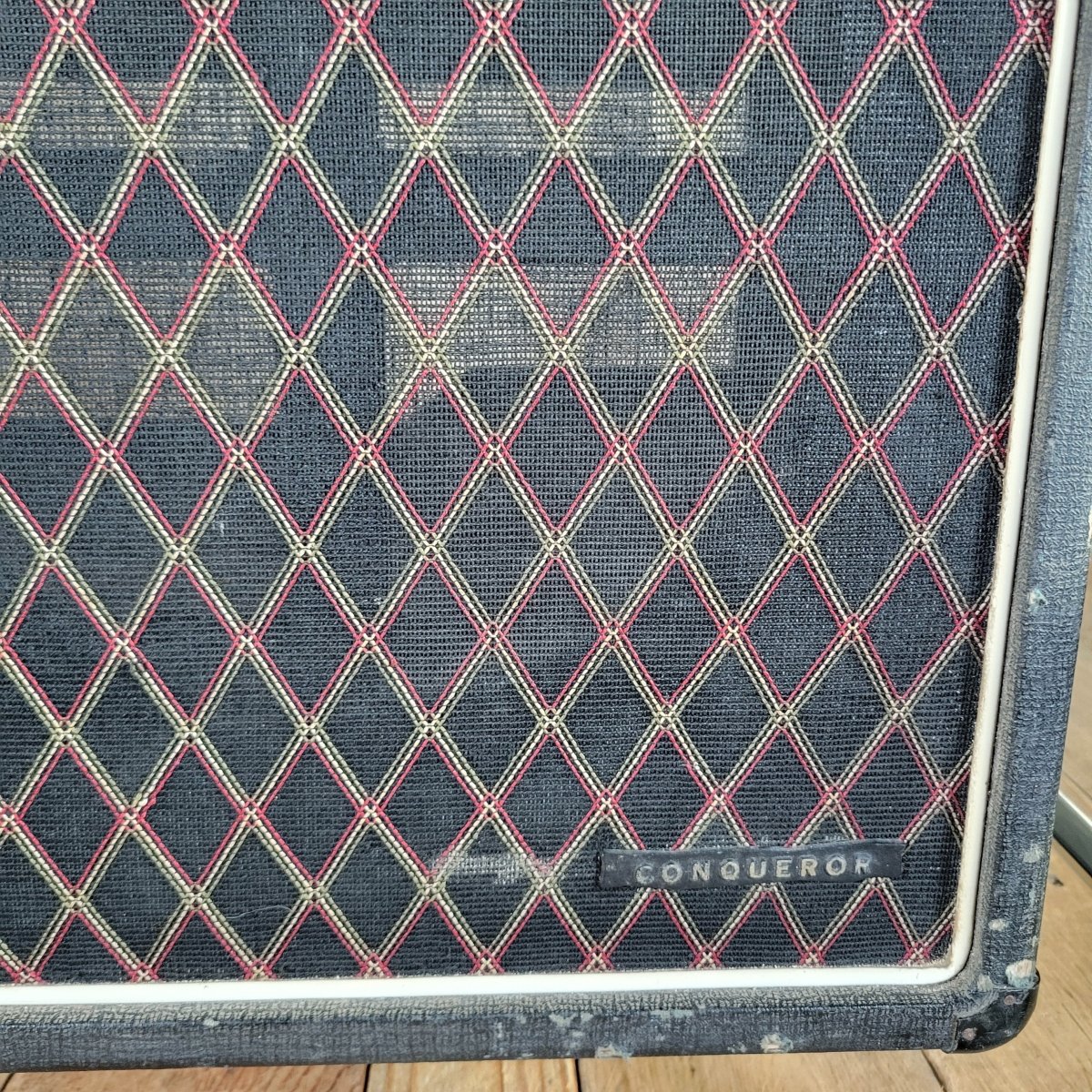 Vox Conqueror 2x12" Cabinet With Trolley No Speakers Late 1960s - Mahar's Vintage Guitars