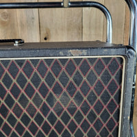 Vox Conqueror 2x12" Cabinet With Trolley No Speakers Late 1960s - Mahar's Vintage Guitars