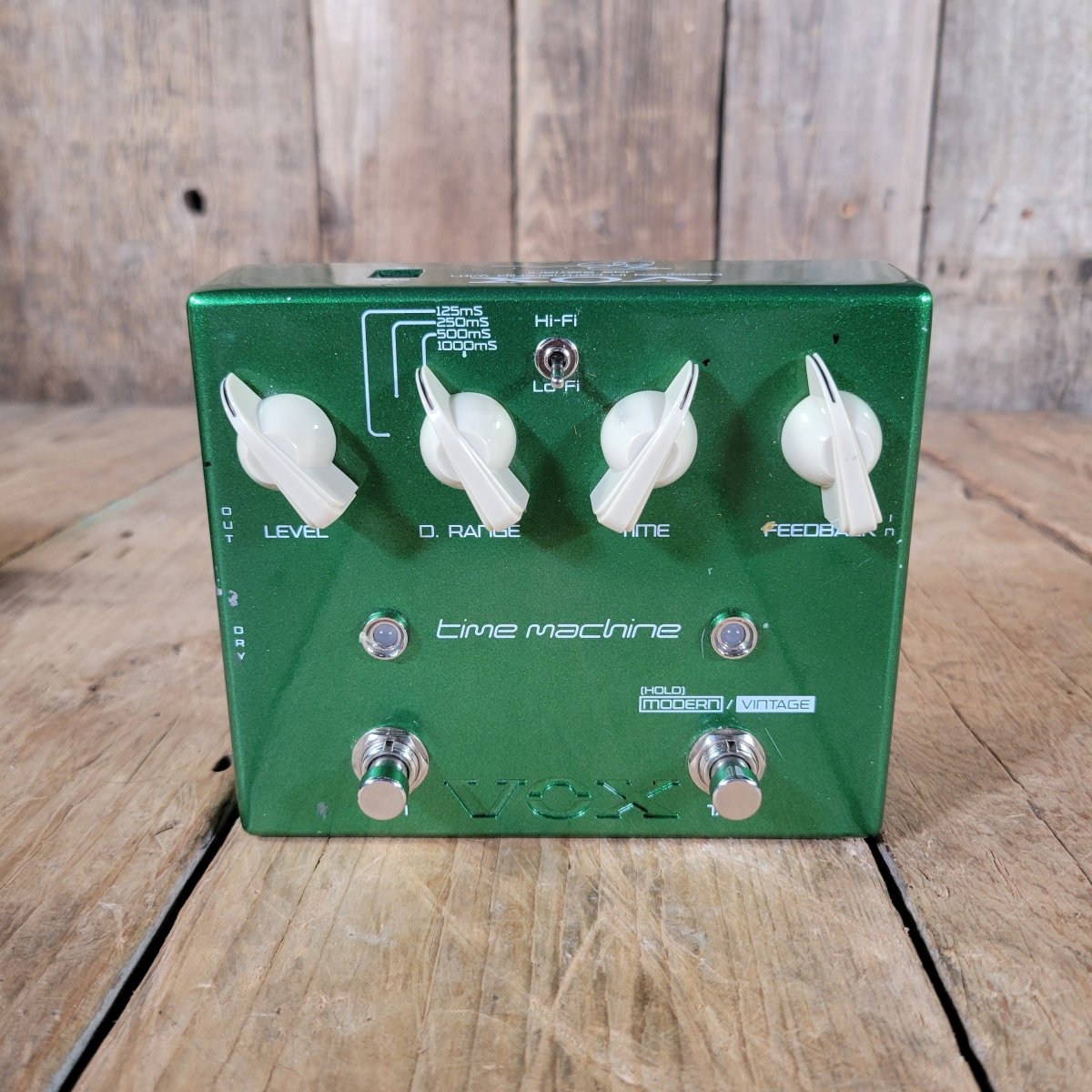 Vox JS - DL Time Machine Delay Joe Satriani Signature Pedal w/ Box & Manual - Mahar's Vintage Guitars