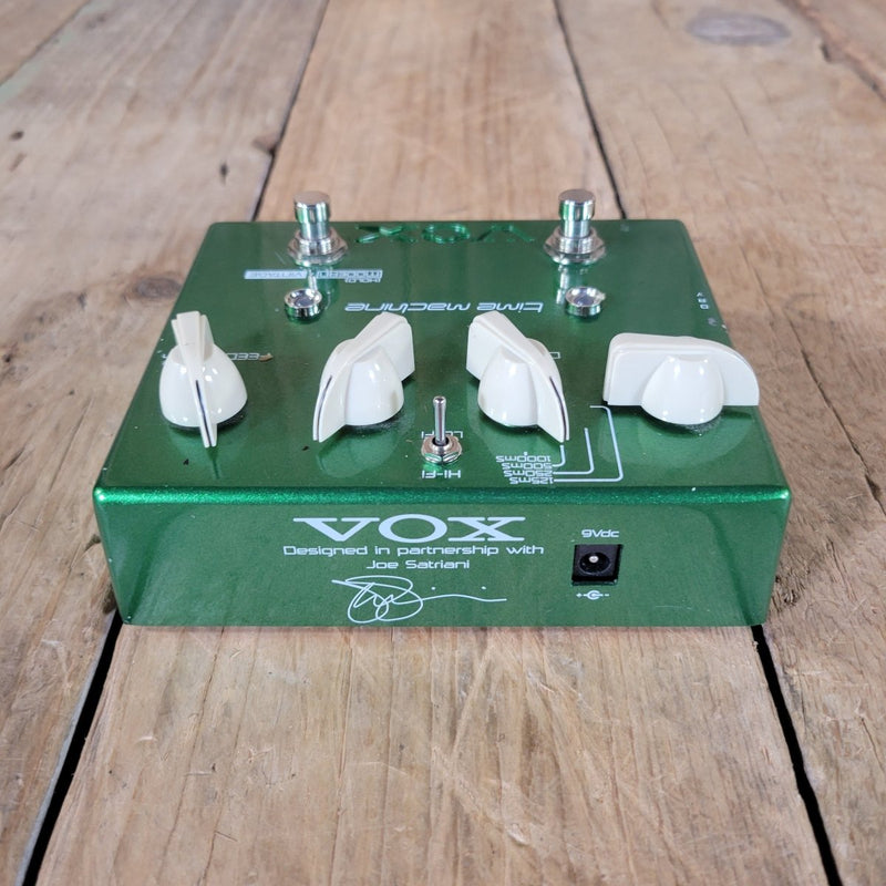Vox JS - DL Time Machine Delay Joe Satriani Signature Pedal w/ Box & Manual - Mahar's Vintage Guitars