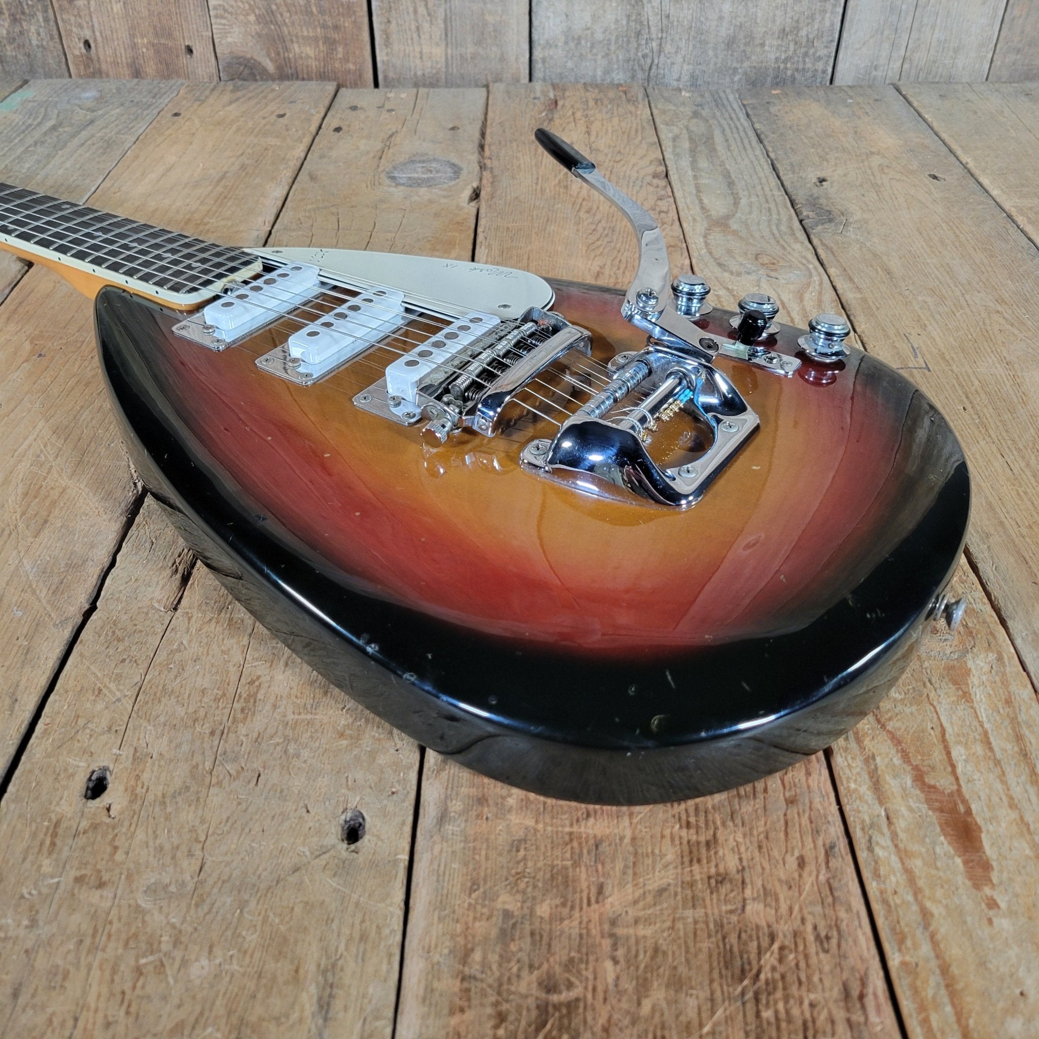 SOLD - Vox Mark IX 9-String Vintage Teardrop Guitar 1960s