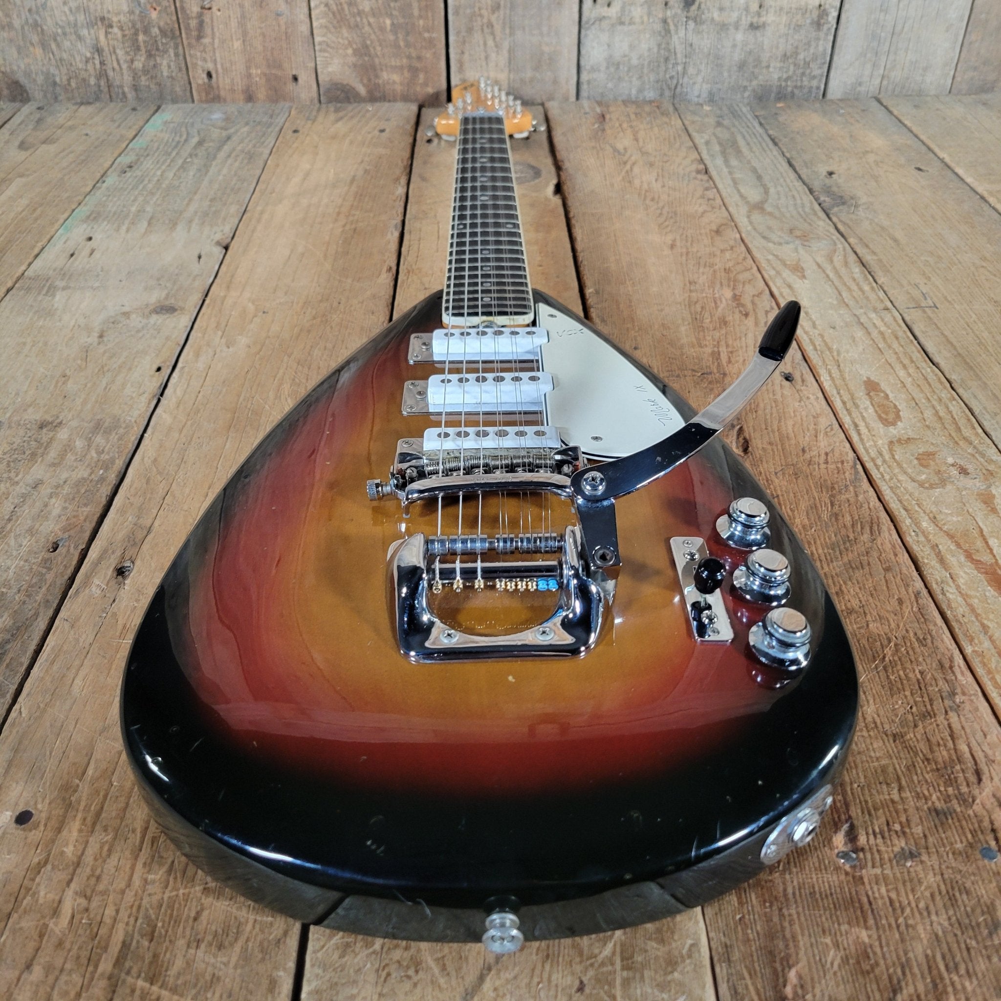 SOLD - Vox Mark IX 9-String Vintage Teardrop Guitar 1960s