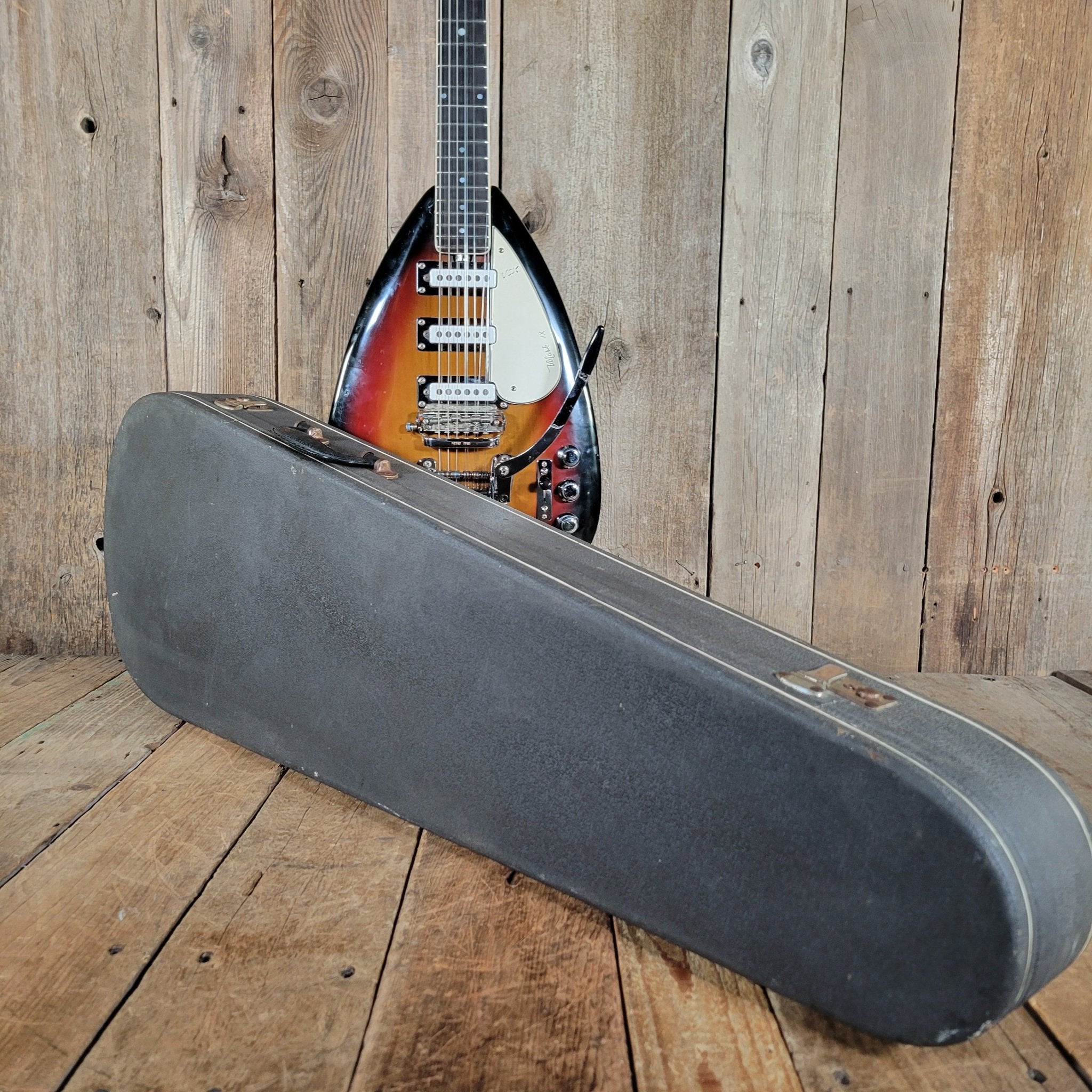 SOLD - Vox Mark IX 9-String Vintage Teardrop Guitar 1960s
