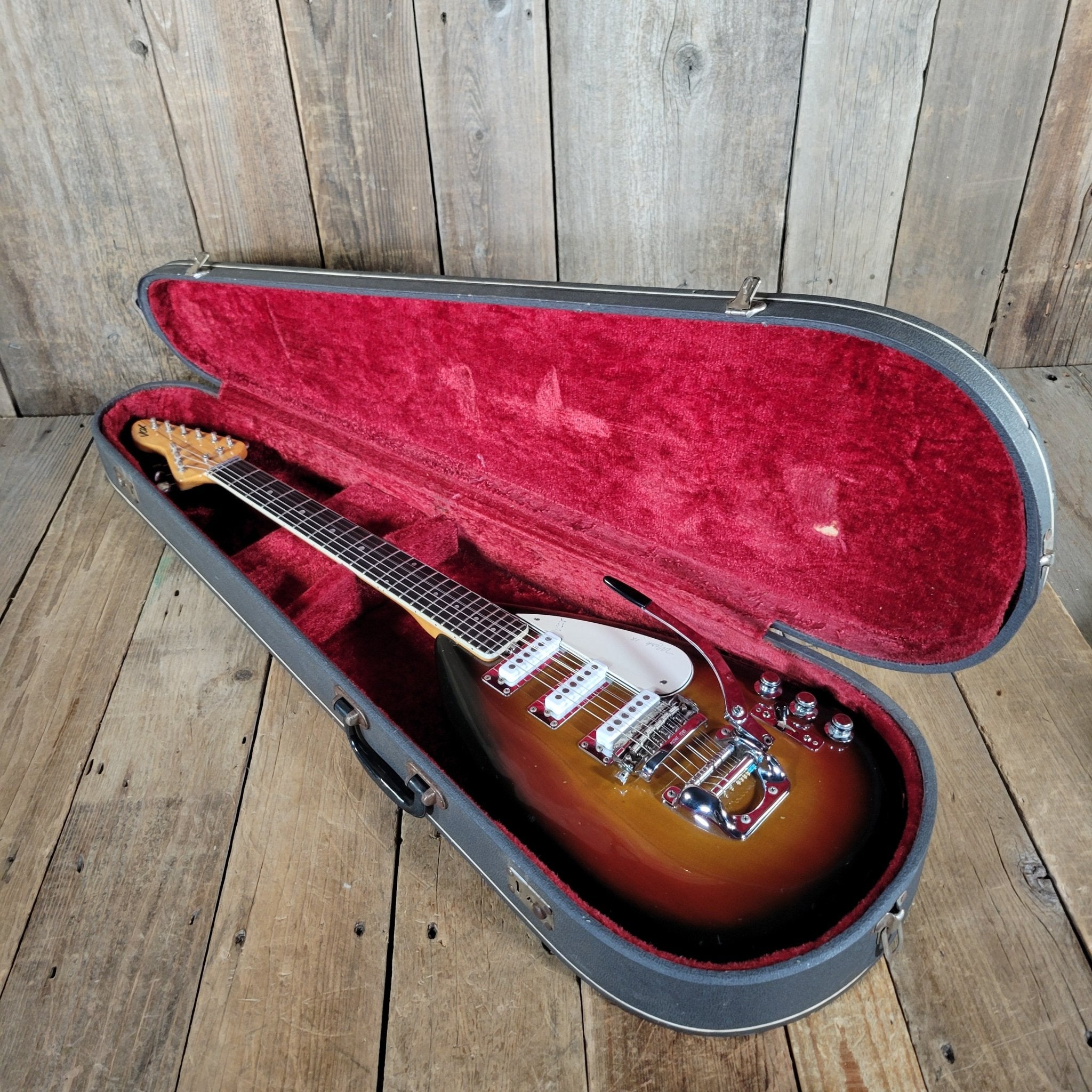 SOLD - Vox Mark IX 9-String Vintage Teardrop Guitar 1960s
