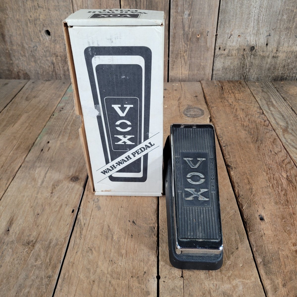 Vox V847 Wah - Wah Pedal w/Original Box - Mahar's Vintage Guitars