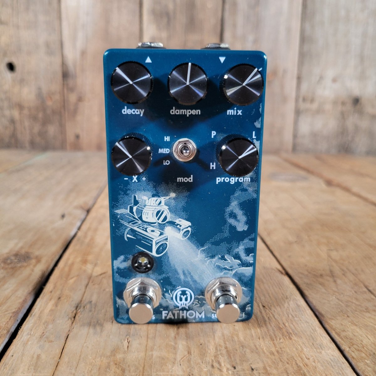 Walrus Audio 2019 Fathom Reverb Pedal, Excellent - Mahar's Vintage Guitars