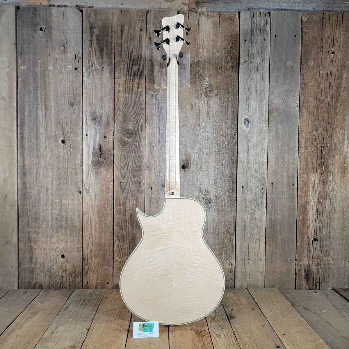 Warwick 2010 Star Bass II SC Germany Flamed Maple Satin w/ Orig Flight Case & Box - Mahar's Vintage Guitars