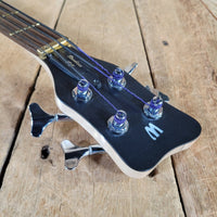 Warwick 2010 Star Bass II SC Germany Flamed Maple Satin w/ Orig Flight Case & Box - Mahar's Vintage Guitars
