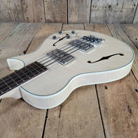 Warwick 2010 Star Bass II SC Germany Flamed Maple Satin w/ Orig Flight Case & Box - Mahar's Vintage Guitars