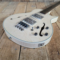 Warwick 2010 Star Bass II SC Germany Flamed Maple Satin w/ Orig Flight Case & Box - Mahar's Vintage Guitars