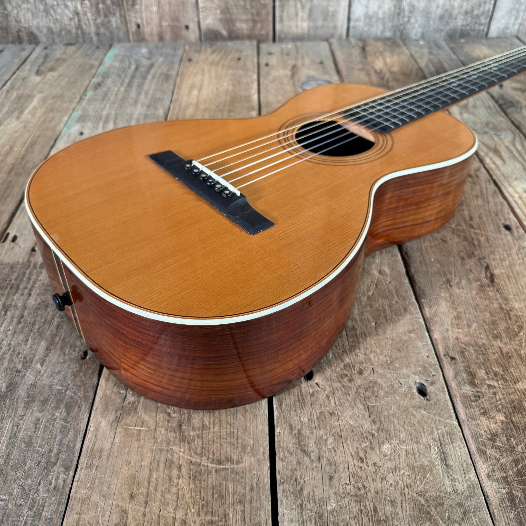 Washburn New Model Style 102 Parlor Vintage Guitar 1892 - 1896 Natural - Mahar's Vintage Guitars