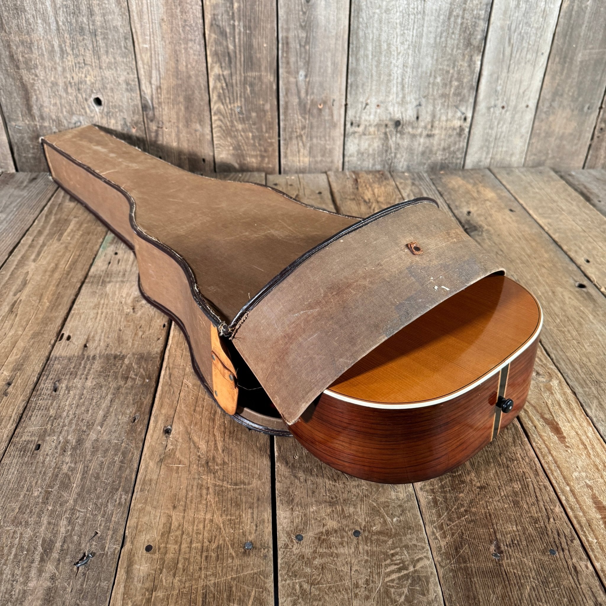 Washburn New Model Style 102 Parlor Vintage Guitar 1892 - 1896 Natural - Mahar's Vintage Guitars