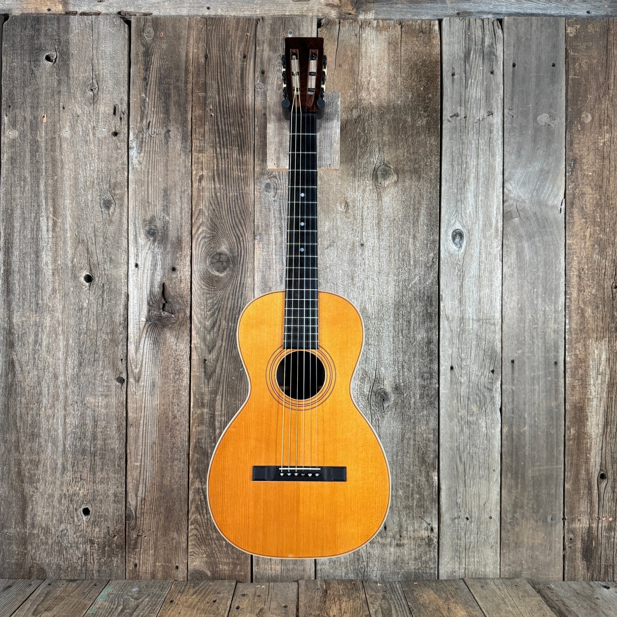 Washburn New Model Style 102 Parlor Vintage Guitar 1892 - 1896 Natural - Mahar's Vintage Guitars
