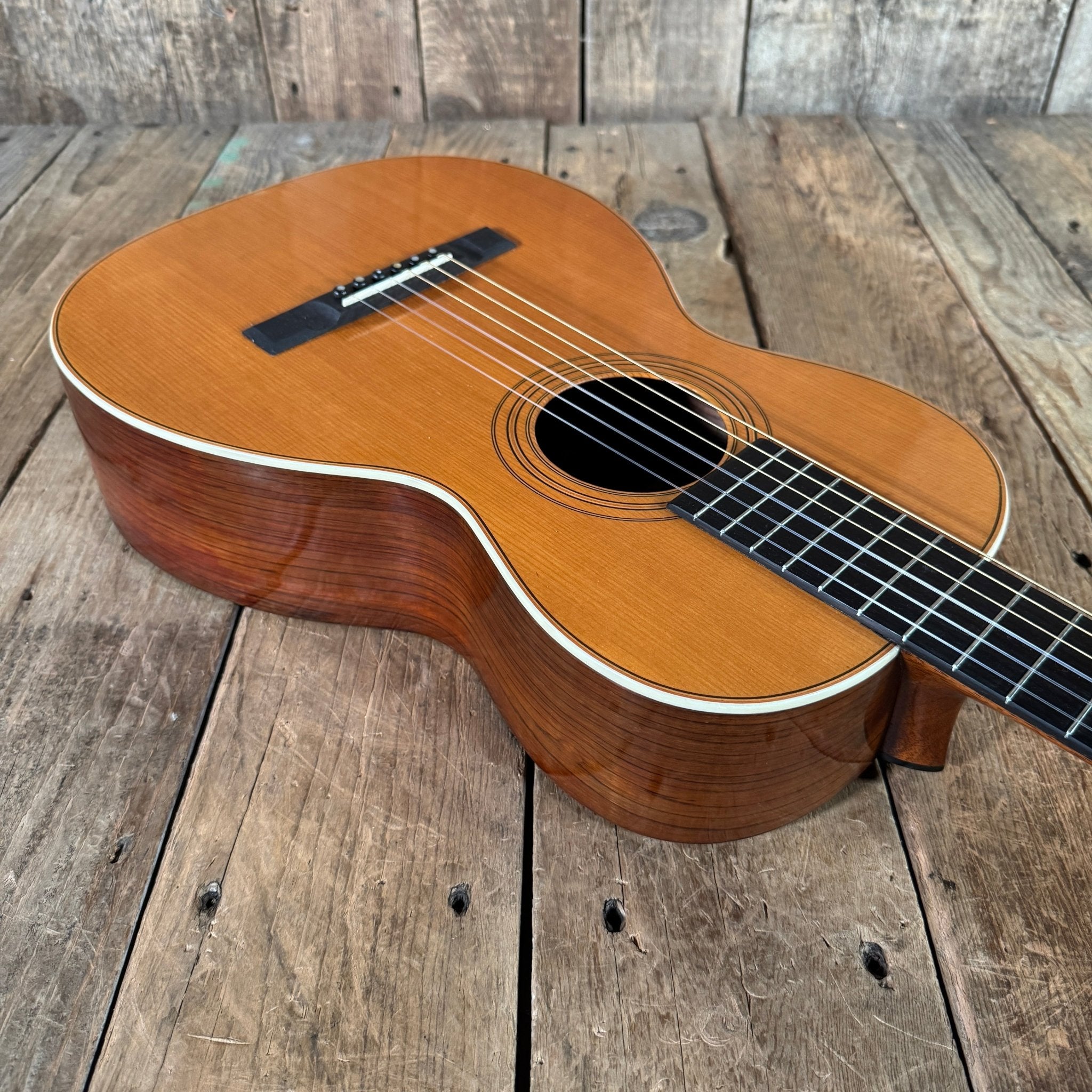 Washburn New Model Style 102 Parlor Vintage Guitar 1892 - 1896 Natural - Mahar's Vintage Guitars
