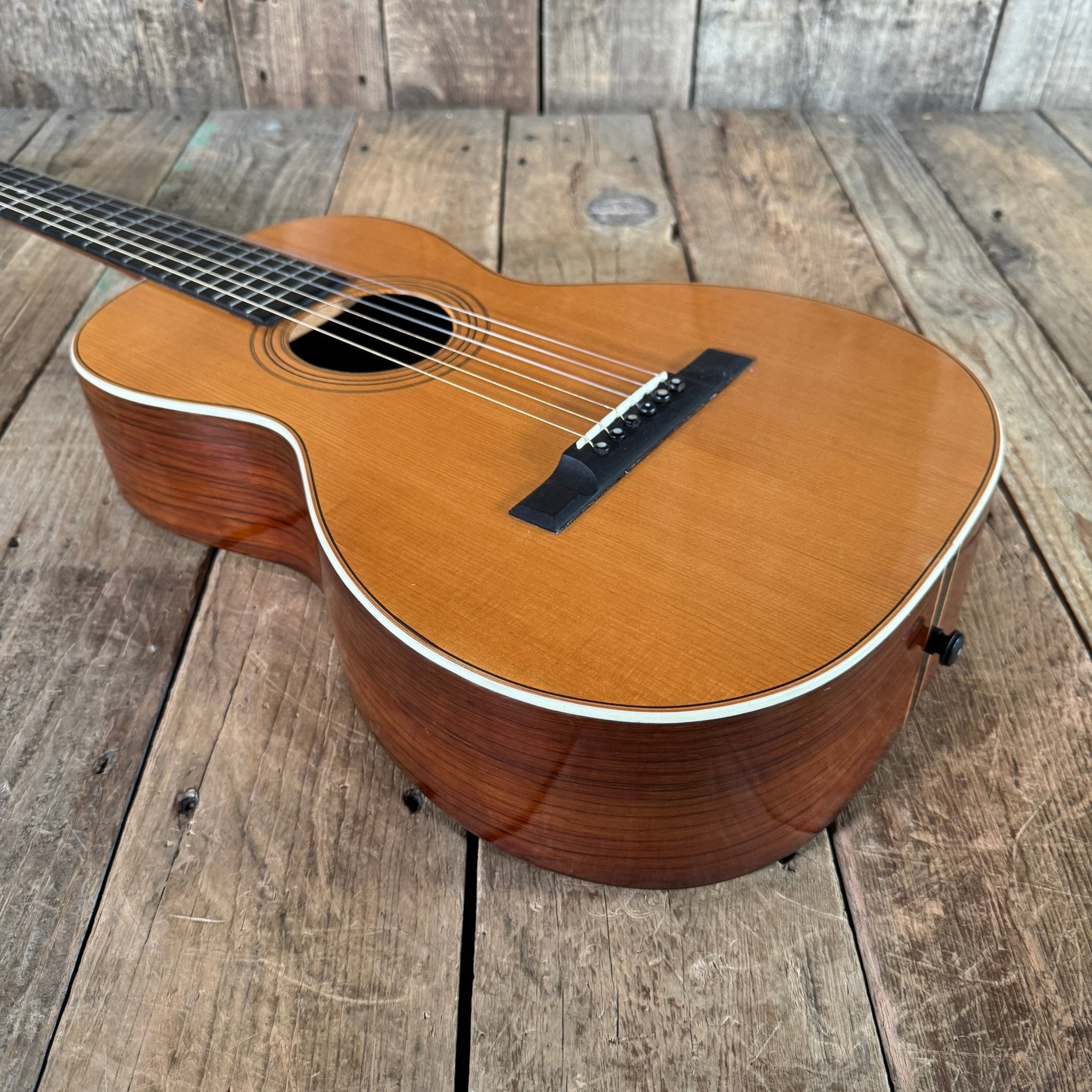 Washburn New Model Style 102 Parlor Vintage Guitar 1892 - 1896 Natural - Mahar's Vintage Guitars