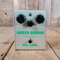 Way Huge Green Rhino Overdrive II 1998 Serial Number 295 - Mahar's Vintage Guitars