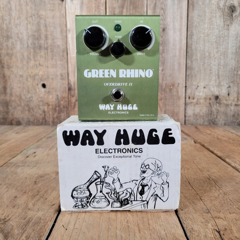 Way Huge Green Rhino Overdrive II 1998 w/ Original Box - Mahar's Vintage Guitars