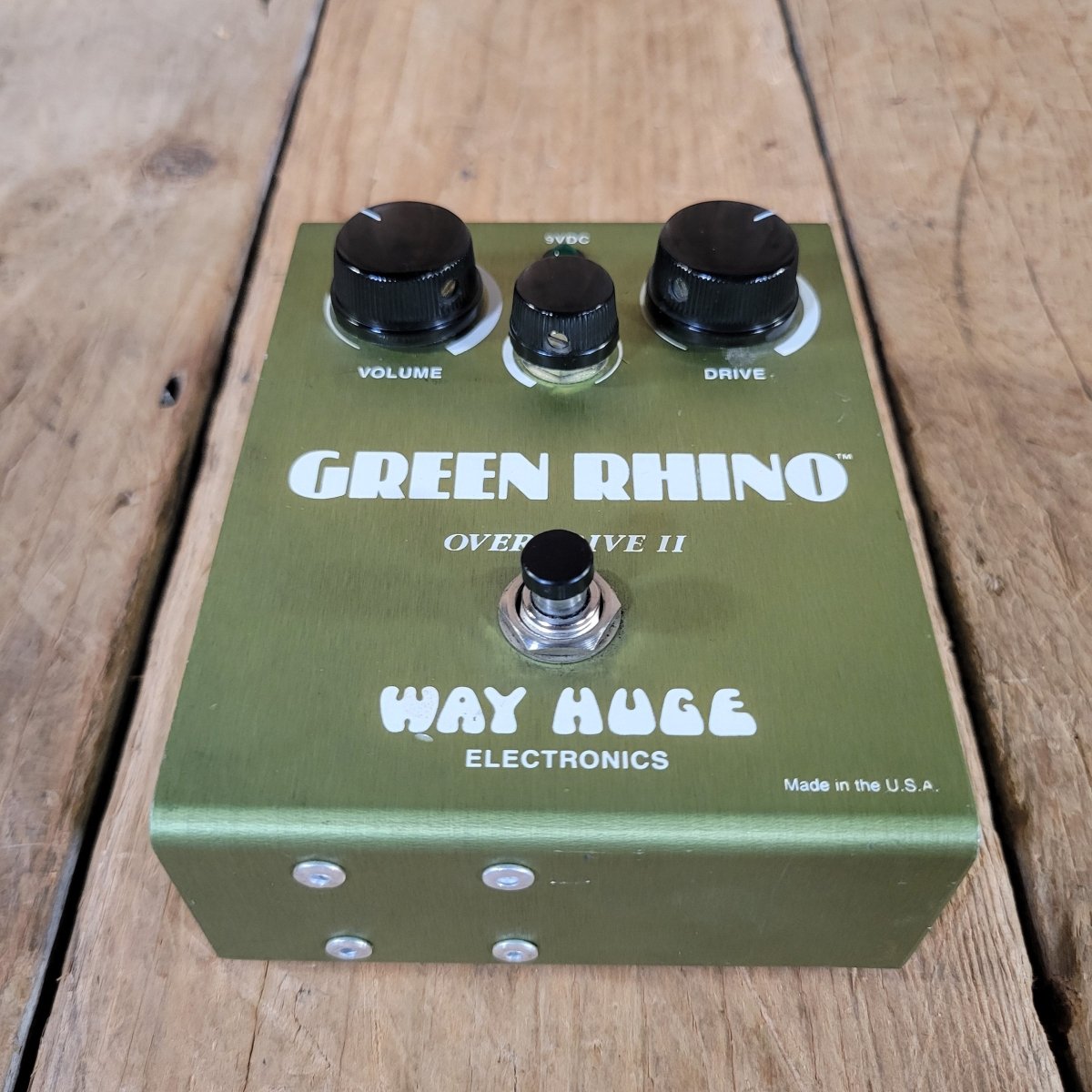 Way Huge Green Rhino Overdrive II 1998 w/ Original Box - Mahar's Vintage Guitars