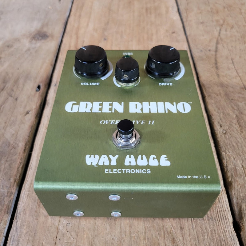 Way Huge Green Rhino Overdrive II 1998 w/ Original Box - Mahar's Vintage Guitars