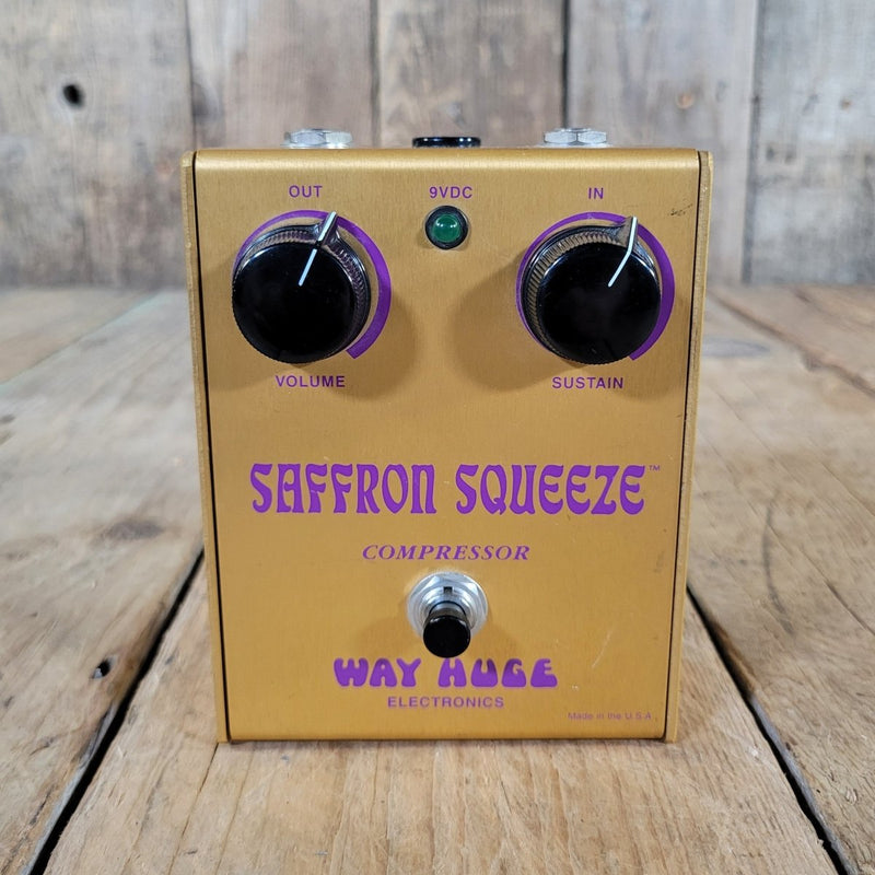 Way Huge SQ1 Saffron Squeeze Compressor 1990s - Mahar's Vintage Guitars