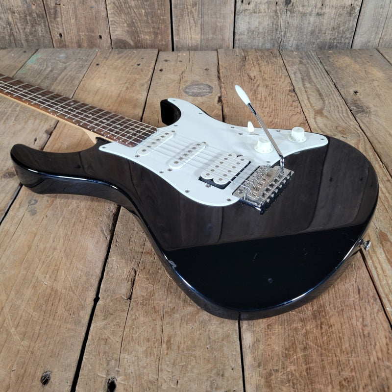 Yamaha EG112 HSS Strat Style Electric Guitar – Black Finish - Mahar's Vintage Guitars