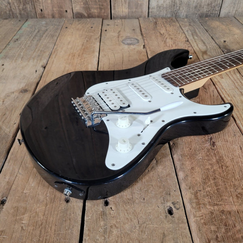 Yamaha EG112 HSS Strat Style Electric Guitar – Black Finish - Mahar's Vintage Guitars