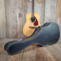 Yamaha FG - 160E Acoustic - Electric Guitar 1973 – Vintage MIJ Dreadnought, Built - In Pickup - Mahar's Vintage Guitars