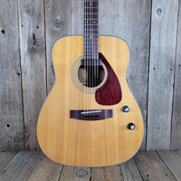 Yamaha FG - 160E Acoustic - Electric Guitar 1973 – Vintage MIJ Dreadnought, Built - In Pickup - Mahar's Vintage Guitars
