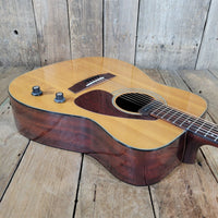 Yamaha FG - 160E Acoustic - Electric Guitar 1973 – Vintage MIJ Dreadnought, Built - In Pickup - Mahar's Vintage Guitars