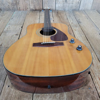 Yamaha FG - 160E Acoustic - Electric Guitar 1973 – Vintage MIJ Dreadnought, Built - In Pickup - Mahar's Vintage Guitars