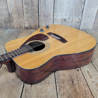 Yamaha FG - 160E Acoustic - Electric Guitar 1973 – Vintage MIJ Dreadnought, Built - In Pickup - Mahar's Vintage Guitars