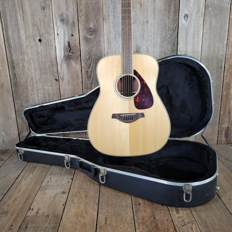 Yamaha FG720S - 12 12 - String Acoustic Guitar 2007 with Hardshell Case - Mahar's Vintage Guitars