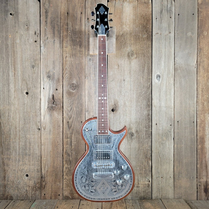 Zemaitis Diamond Z24 Metal Front 24 - Fret Electric Guitar – Mint Condition with Original Case - Mahar's Vintage Guitars