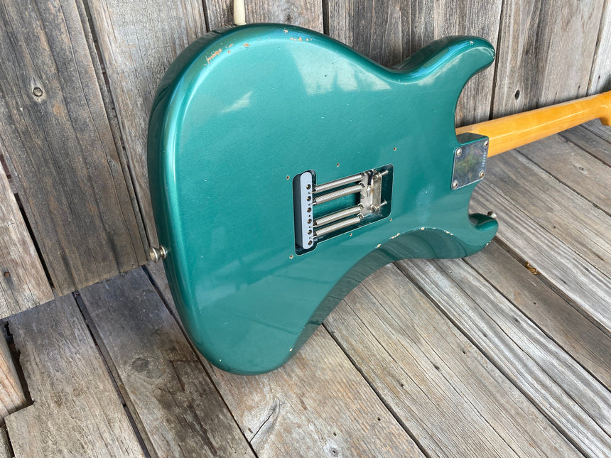 SOLD - Fender Stratocaster Custom Shop 1960 Relic Sherwood Green 2011